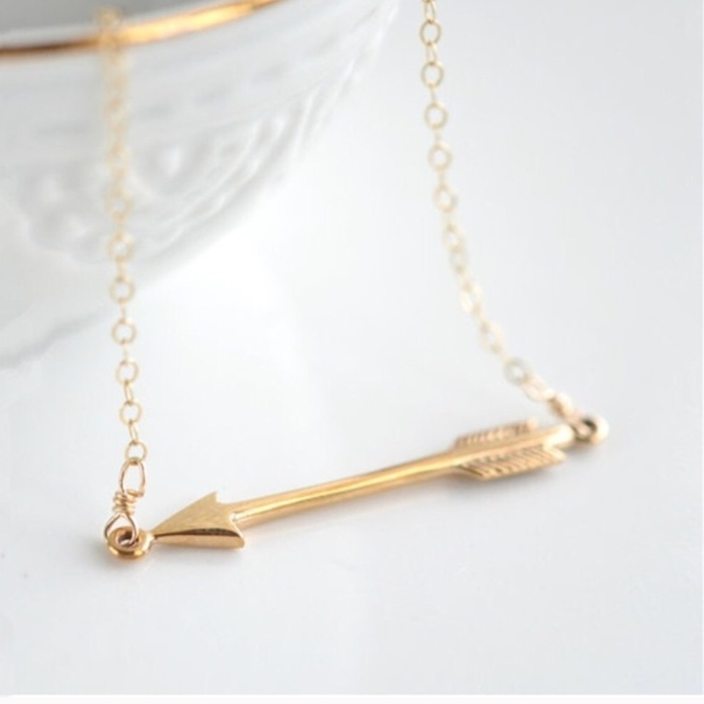 Gold Arrow Necklace